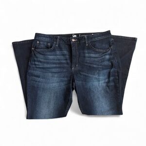 Riders by Lee Midrise Bootcut Dark Blue Jeans
